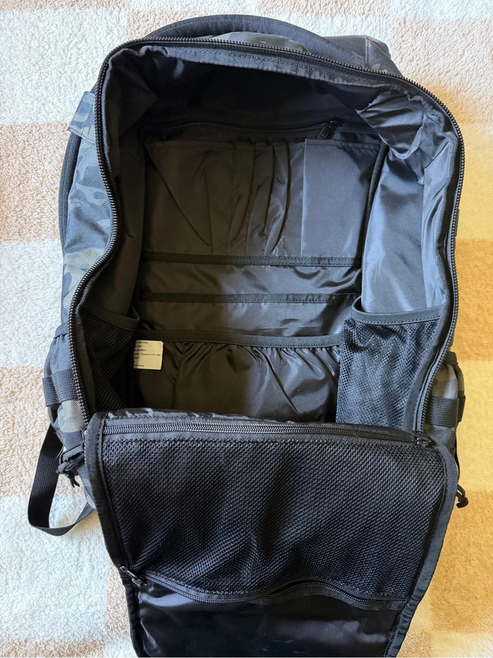 5.11 Tactical Black Multicam Backpack - Patch